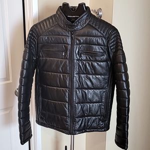 Zara Men 100% Sheep Leather Jacket